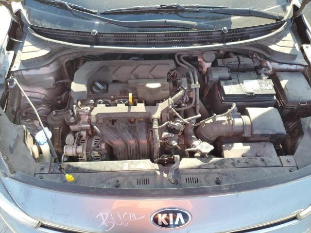 3KPA24AD0ME394782 - 2021 KIA RIO LX SILVER photo 11