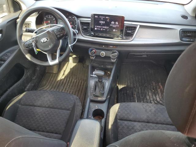 3KPA24AD0ME394782 - 2021 KIA RIO LX SILVER photo 8