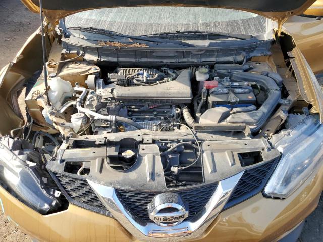 KNMAT2MV3FP505429 - 2015 NISSAN ROGUE S GOLD photo 11