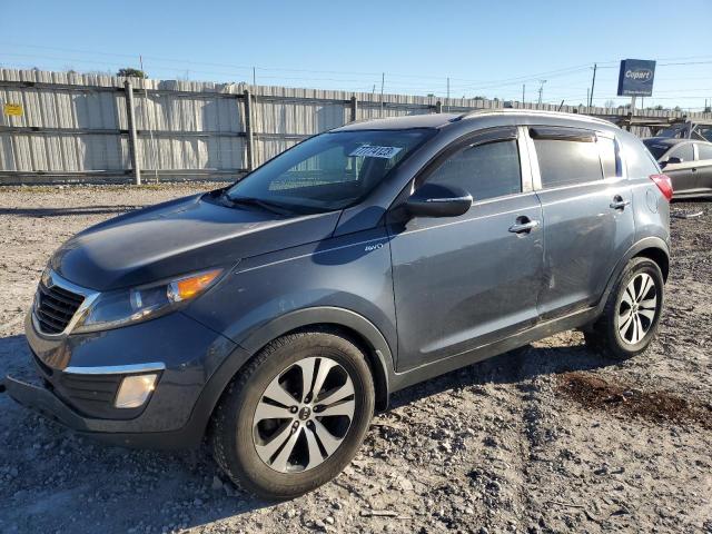 KNDPCCA27B7081595 - 2011 KIA SPORTAGE EX GRAY photo 1