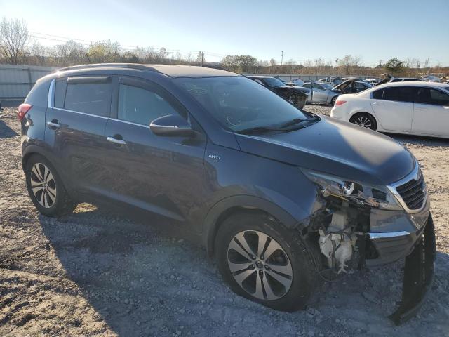 KNDPCCA27B7081595 - 2011 KIA SPORTAGE EX GRAY photo 4