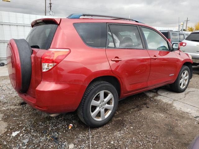 JTMZD31V466017753 - 2006 TOYOTA RAV4 LIMITED RED photo 3