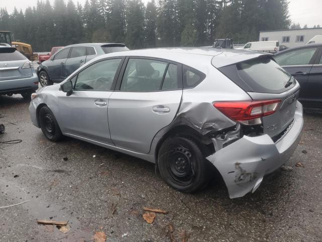 4S3GTAA66K3713971 - 2019 SUBARU IMPREZA SILVER photo 2