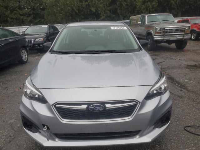 4S3GTAA66K3713971 - 2019 SUBARU IMPREZA SILVER photo 5