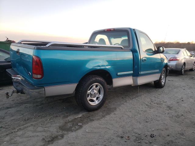 1FTZF1765WNB55015 - 1998 FORD F150 TURQUOISE photo 3