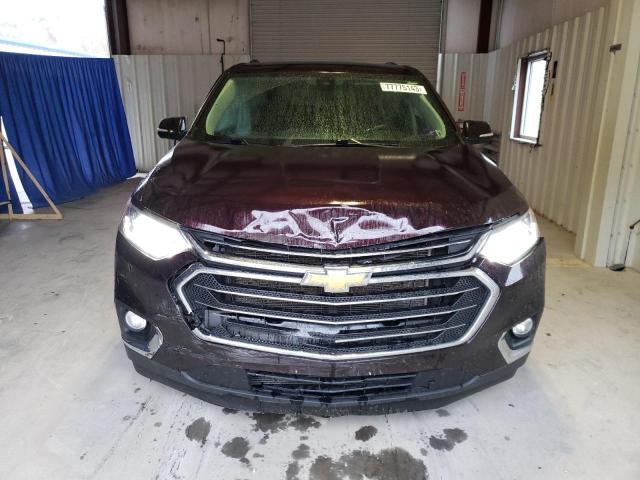 1GNEVGKW3MJ141914 - 2021 CHEVROLET TRAVERSE LT BURGUNDY photo 5