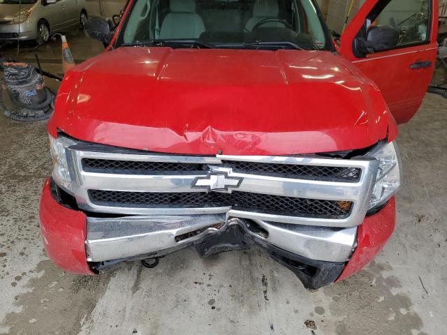 3GCEK23349G130079 - 2009 CHEVROLET SILVERADO K1500 LT RED photo 11