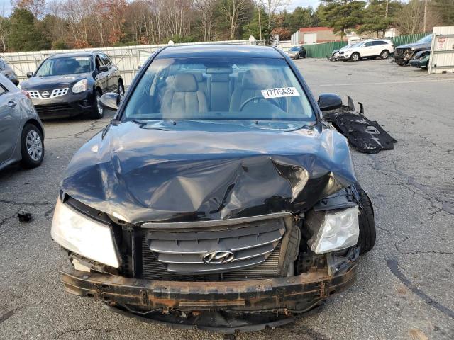 5NPET46C79H437032 - 2009 HYUNDAI SONATA GLS BLACK photo 5