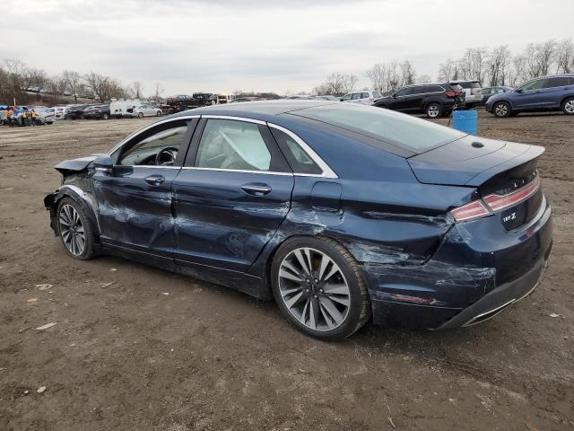 3LN6L5LU7HR630344 - 2017 LINCOLN MKZ HYBRID SELECT BLUE photo 2