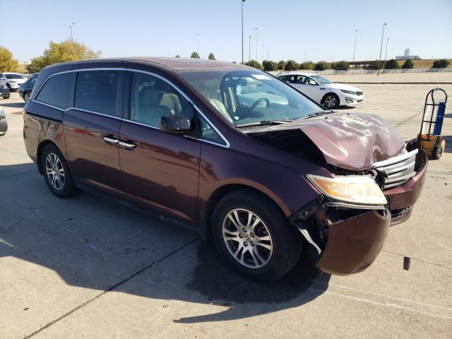 5FNRL5H67CB091391 - 2012 HONDA ODYSSEY EXL MAROON photo 4