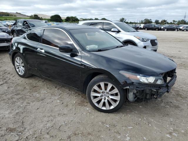 1HGCS22868A016037 - 2008 HONDA ACCORD EXL BLACK photo 4