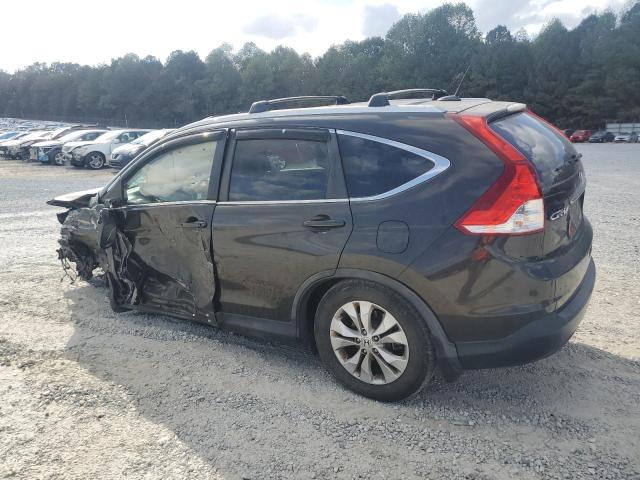 5J6RM3H76DL005488 - 2013 HONDA CR-V EXL GRAY photo 2