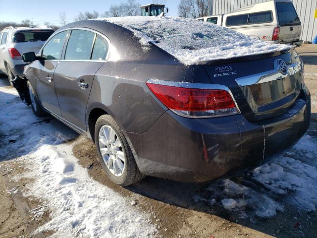 1G4GC5ER5DF280216 - 2013 BUICK LACROSSE CHARCOAL photo 2