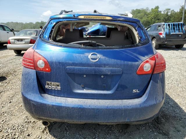 JN8AS5MT8AW008334 - 2010 NISSAN ROGUE S BLUE photo 6