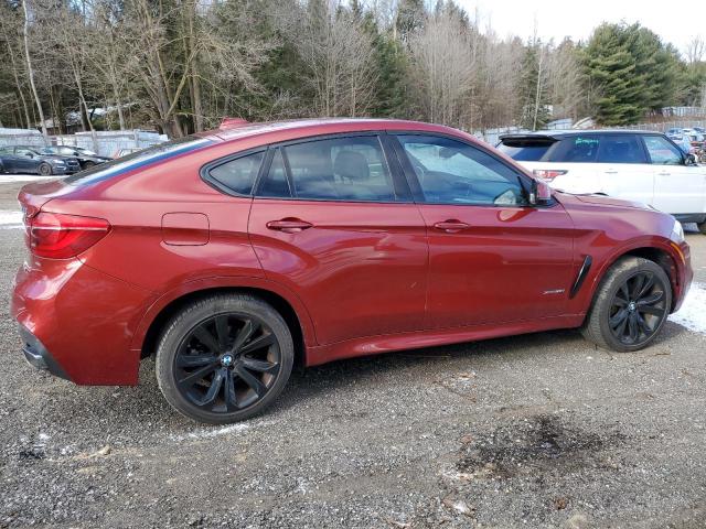 5UXKU2C55F0N76884 - 2015 BMW X6 XDRIVE35I BURGUNDY photo 3