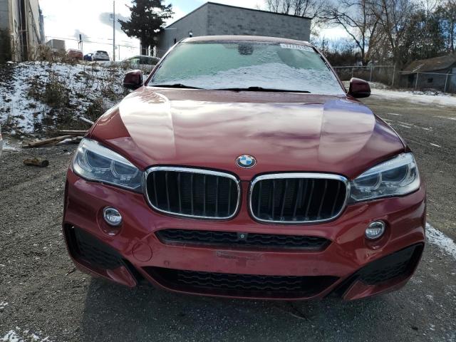 5UXKU2C55F0N76884 - 2015 BMW X6 XDRIVE35I BURGUNDY photo 5