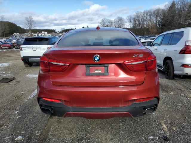 5UXKU2C55F0N76884 - 2015 BMW X6 XDRIVE35I BURGUNDY photo 6