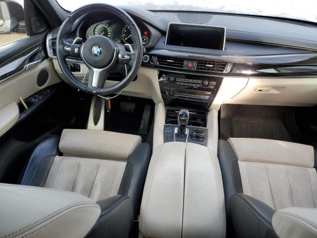 5UXKU2C55F0N76884 - 2015 BMW X6 XDRIVE35I BURGUNDY photo 8