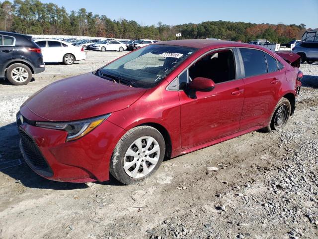 5YFEPMAE5NP387757 - 2022 TOYOTA COROLLA LE RED photo 1