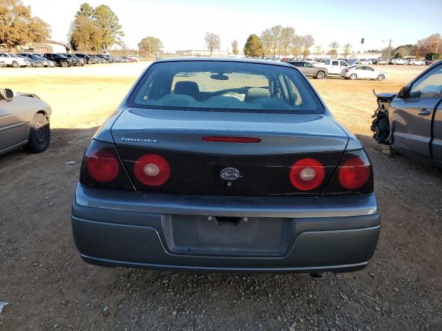 2G1WF55E949395746 - 2004 CHEVROLET IMPALA GRAY photo 6