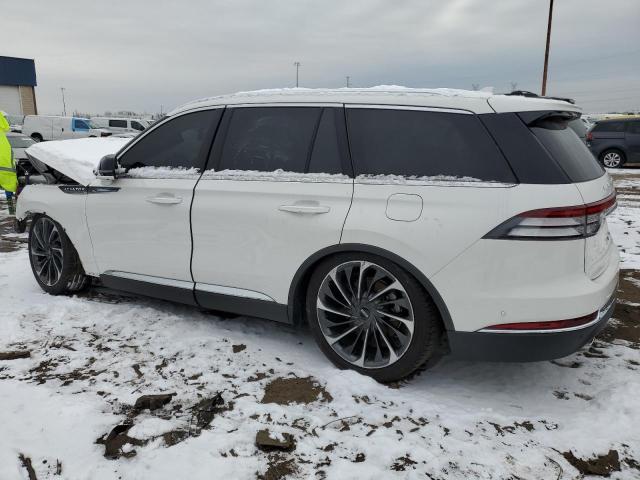 5LM5J7XC6NGL06218 - 2022 LINCOLN AVIATOR RESERVE WHITE photo 2