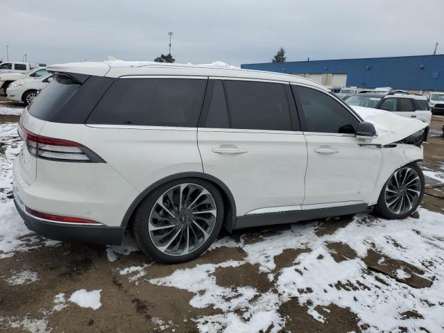 5LM5J7XC6NGL06218 - 2022 LINCOLN AVIATOR RESERVE WHITE photo 3