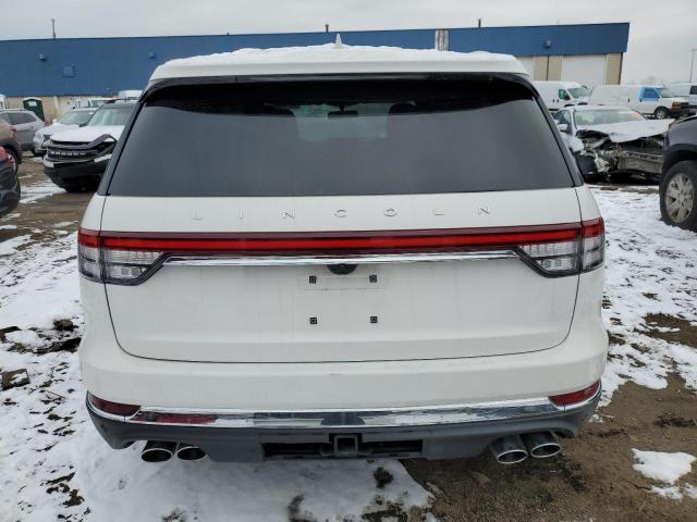 5LM5J7XC6NGL06218 - 2022 LINCOLN AVIATOR RESERVE WHITE photo 6