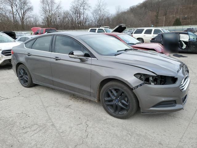 3FA6P0H74ER387530 - 2014 FORD FUSION SE GRAY photo 4