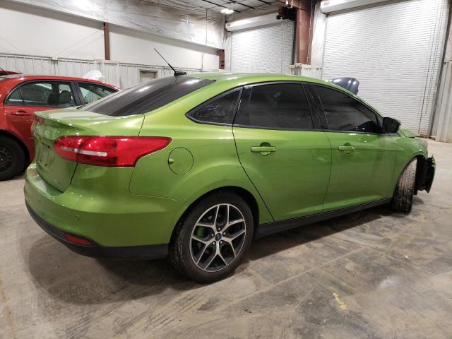 1FADP3H21JL279324 - 2018 FORD FOCUS SEL GREEN photo 3