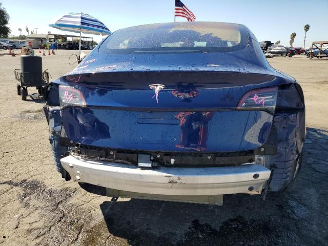 5YJ3E1EA3JF022616 - 2018 TESLA MODEL 3 BLUE photo 6