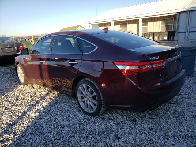 4T1BK1EBXEU082933 - 2014 TOYOTA AVALON BASE 勃艮第红 照片 2