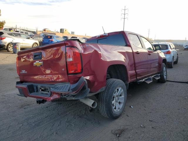 1GCPTCE12J1292996 - 2018 CHEVROLET COLORADO LT RED photo 3