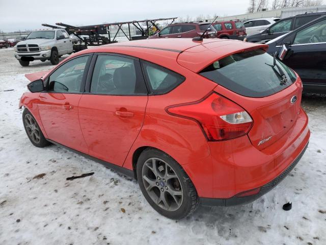 1FADP3K27DL261021 - 2013 FORD FOCUS SE RED photo 2