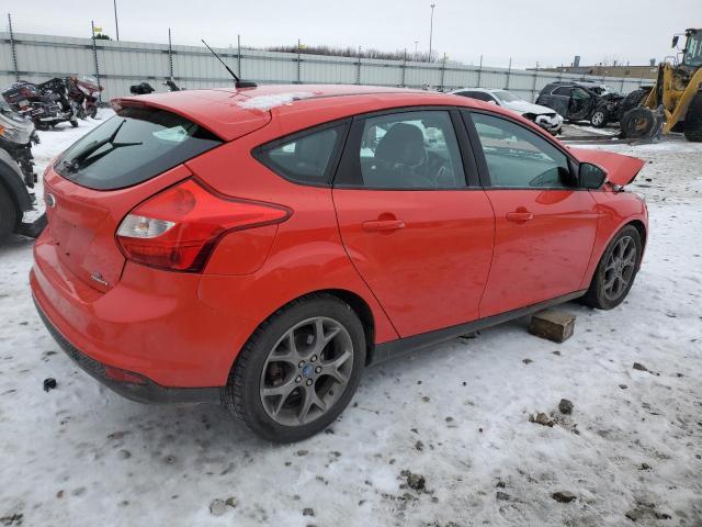 1FADP3K27DL261021 - 2013 FORD FOCUS SE RED photo 3