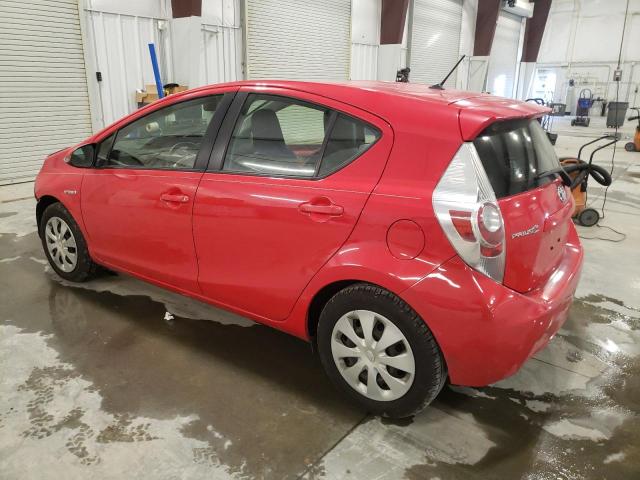 JTDKDTB31E1069738 - 2014 TOYOTA PRIUS C RED photo 2