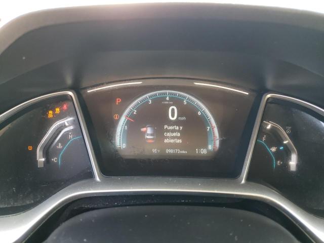 2HGFC2F79HH550033 - 2017 HONDA CIVIC EX BLACK photo 9