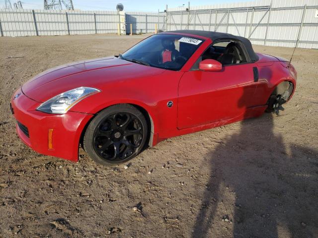 JN1AZ36AX4T010912 - 2004 NISSAN 350Z ROADSTER RED photo 1