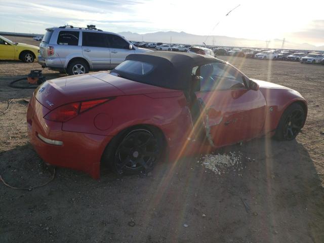 JN1AZ36AX4T010912 - 2004 NISSAN 350Z ROADSTER RED photo 3