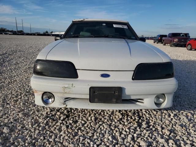 1FACP45E5LF152030 - 1990 FORD MUSTANG GT WHITE photo 5