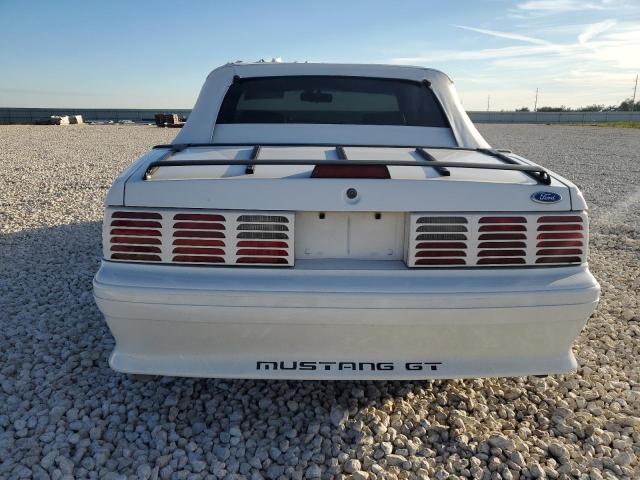 1FACP45E5LF152030 - 1990 FORD MUSTANG GT WHITE photo 6