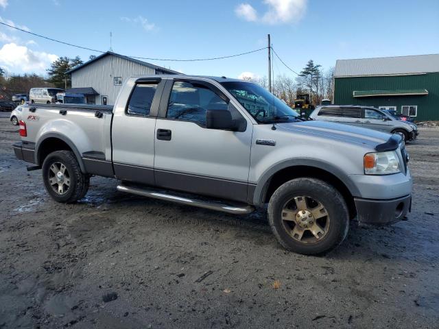 1FTPX04537KD00596 - 2007 FORD F150 SILVER photo 4