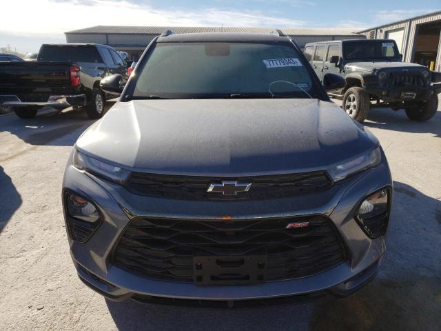 KL79MTSL0NB025929 - 2022 CHEVROLET TRAILBLAZE RS GRAY photo 5