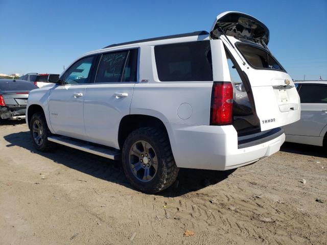 1GNSKBKC7FR654656 - 2015 CHEVROLET TAHOE K1500 LT WHITE photo 2