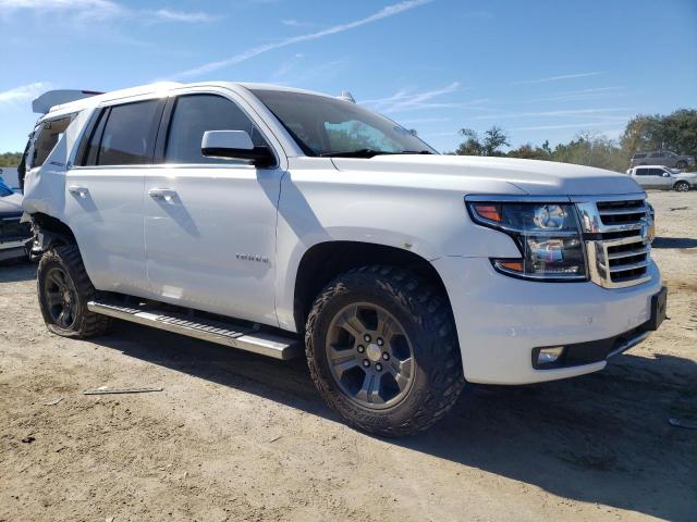 1GNSKBKC7FR654656 - 2015 CHEVROLET TAHOE K1500 LT WHITE photo 4