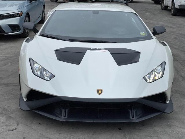 ZHWUA6ZX8PLA21439 - 2023 LAMBORGHINI HURACAN STO WHITE photo 2