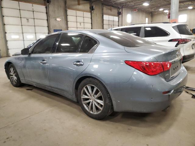 JN1CV7AR9GM252534 - 2016 INFINITI Q50 BASE BLUE photo 2