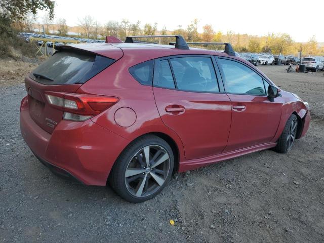 4S3GTAL65H3700358 - 2017 SUBARU IMPREZA SPORT RED photo 3