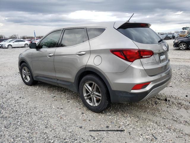 5NMZT3LB6JH090608 - 2018 HYUNDAI SANTA FE S GRAY photo 2