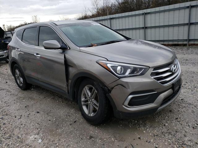 5NMZT3LB6JH090608 - 2018 HYUNDAI SANTA FE S GRAY photo 4