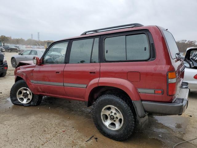 JT3HJ85J0V0183699 - 1997 TOYOTA LAND CRUIS HJ85 MAROON photo 2